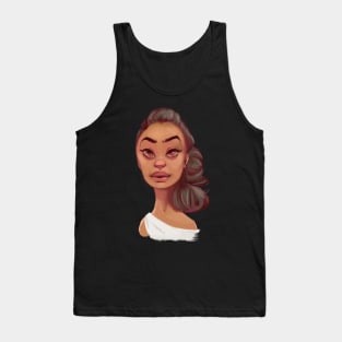 Beauty girl Tank Top